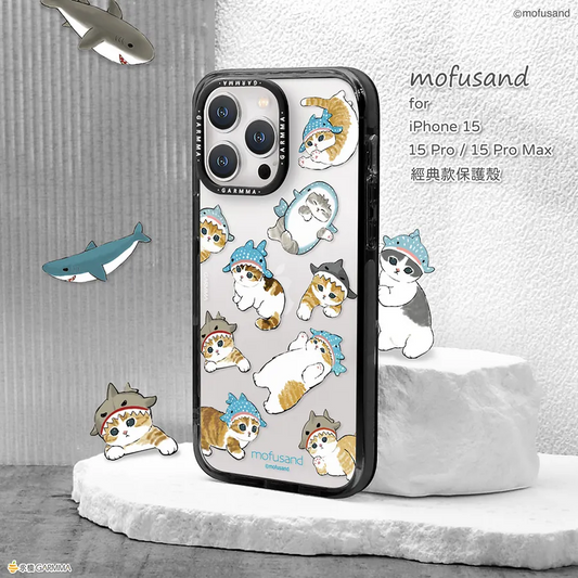 Garmma - Mofusand 貓福珊迪 iPhone 系列 經典款保護殼 頭套貓貓