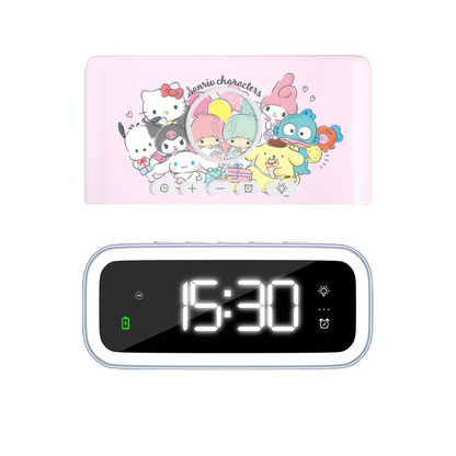 XPower x Sanrio characters 多合一15W無線充電夜燈鬧鐘 (QIC3)