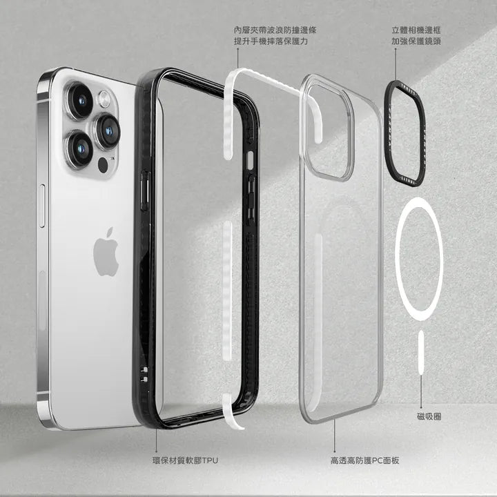 Garmma - 蠟筆小新 iPhone 15系列 磁吸款保護殼 早安小新